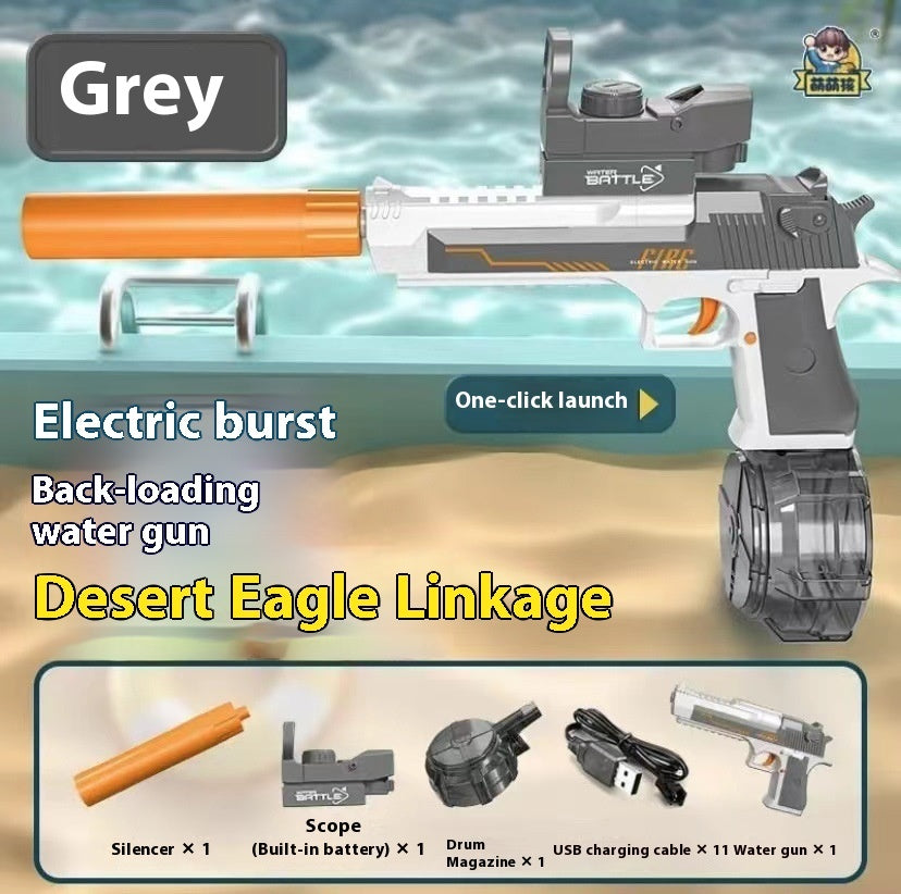 New Fire Light Effect Electric Water Gun - LJ Enterprise